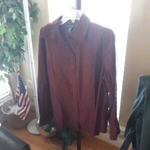 Apostrophe Size XL Long Sleeve Blouse Women